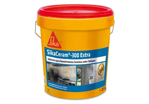 SIKACERAM-300 EXTRA PASTA AC TINETA 25KG  CERÁMICAS