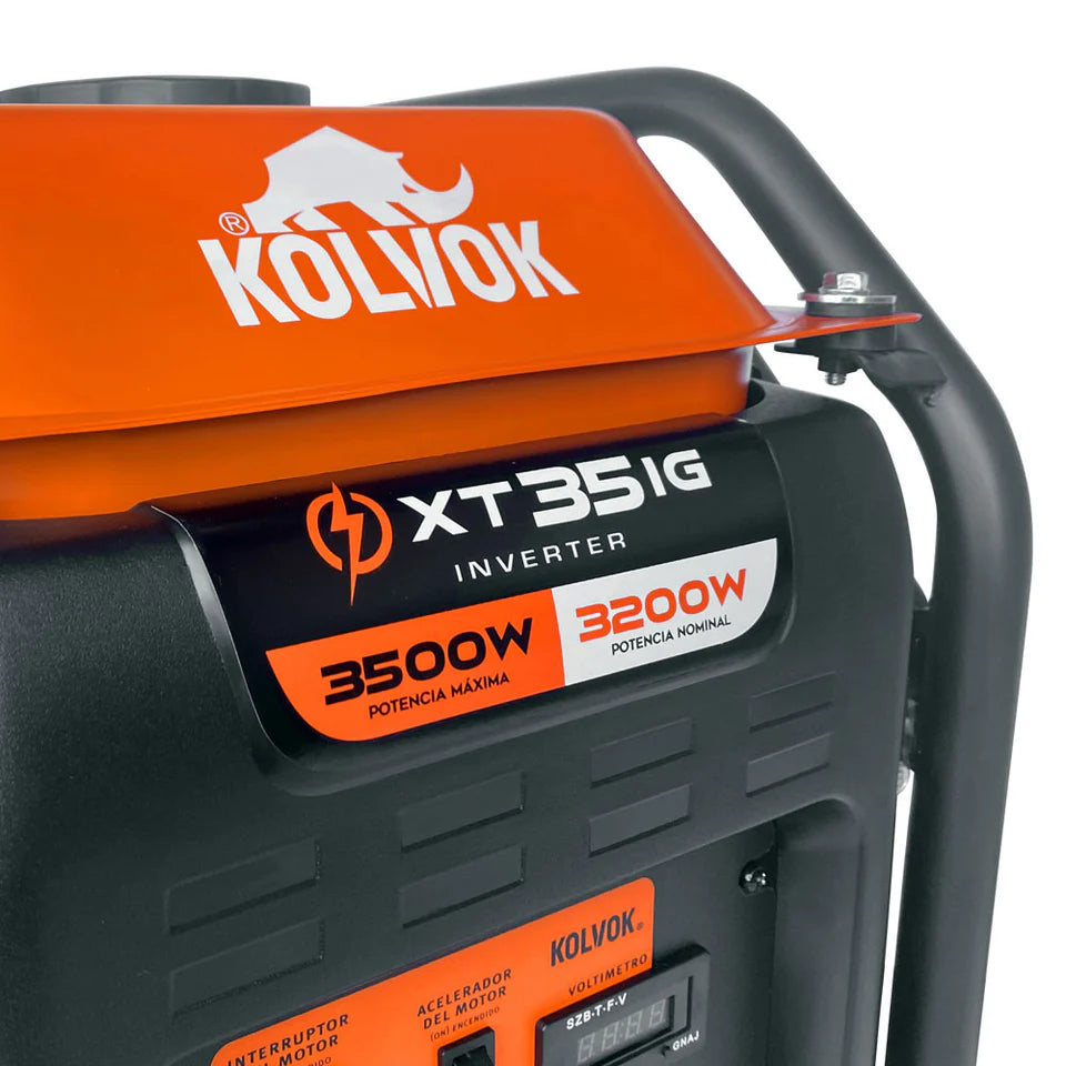 GENERADOR MONO XT35IG 3.5KVA GASOLINA KOLVOK
