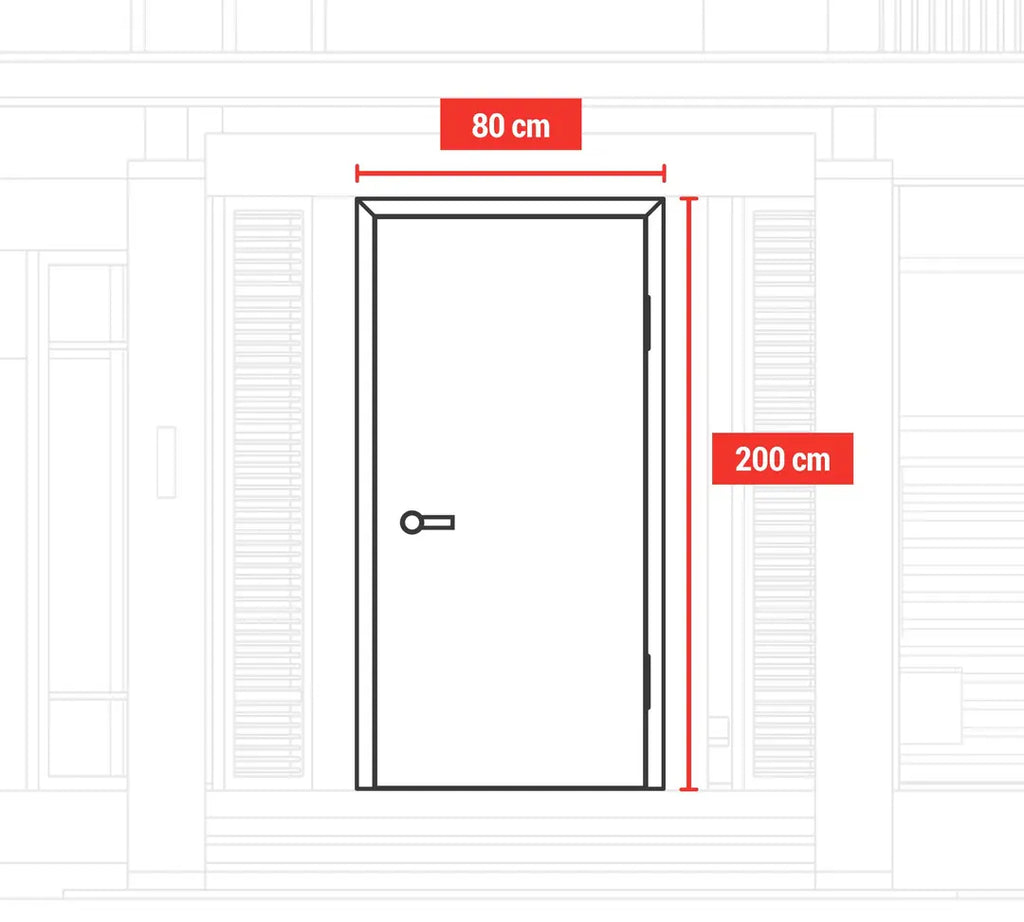 PUERTA DE TERCIADO 0,80X2
