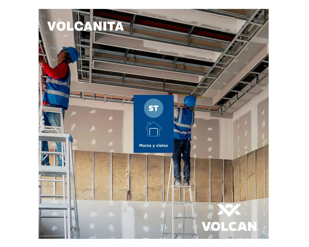 PLANCHA VOLCANITA VOLCAN 10 MM ST 1.20 X 2.40 MTS