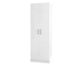 MUEBLE DESPENSA COCINA 2 PUERTAS 61X160X31,5 CM BLANCO