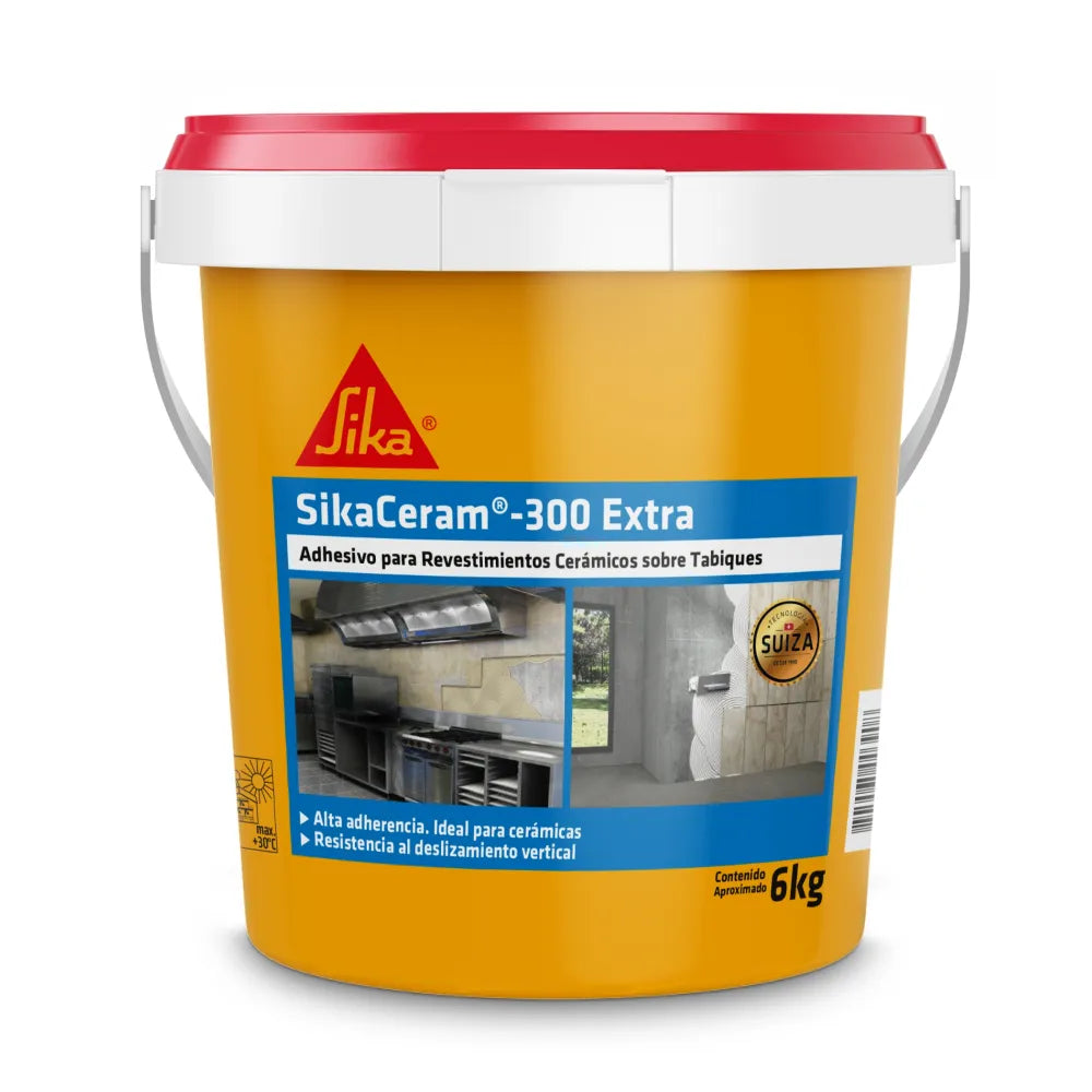 SIKACERAM-300 EXTRA PASTA AC 6KG CERAMICAS