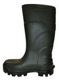 BOTA EVEREST PU CON PUNTA VERDE N°41