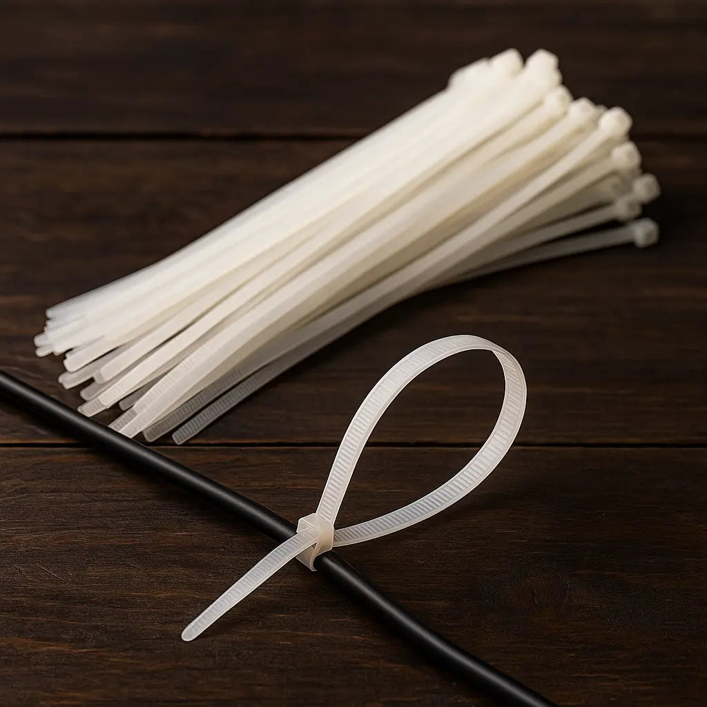 AMARRA PLASTICA 250 MM X 4,8 BLANCA SET 1