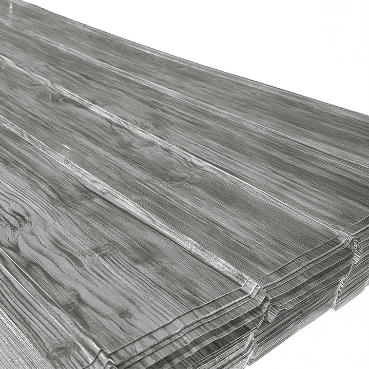 ZINC ALUM 5V TEXTURIZADO MADERA GRIS 0.895x2.50x0.4MM