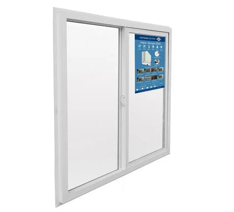VENTANA CORREDERA ADVANCE VS 100X100 CM BLANCA DVP