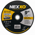 DISCO CORTE NEXXO 9" X 2 MM ACERO INOX