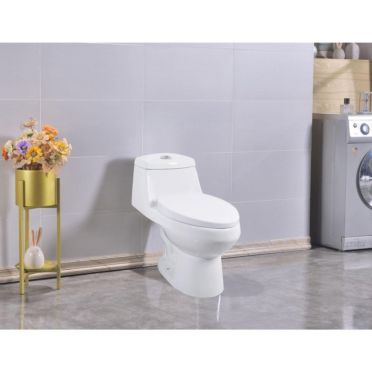 WC ONE PIECE VINCINY A PISO 30 CM DACQUA