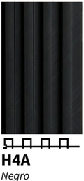 FULL TECH WALL PANEL 0.16X2,40 H4A NEGRO