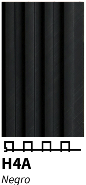 FULL TECH WALL PANEL 0.16X2,40 H4A NEGRO
