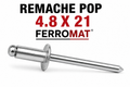 REMACHE POP 4.8 X 21 FERROMAT