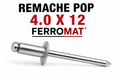 REMACHE POP 4.0X12 FERROMAT