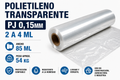 POLIETILENO TRANSPARENTE PJ 0,15MM 2 A 4 ML 85 ML O 54 KG