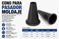 CONO PARA PASADOR MOLDAJE