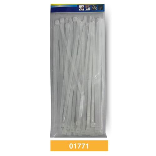 AMARRA PLASTICA 200 MM X 4,8 BLANCA SET 1 UNIDAD