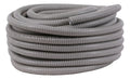 TUBO CONDUIT FLEXIBLE 50 MM CORRUGADO PVC METÁLICO GRIS