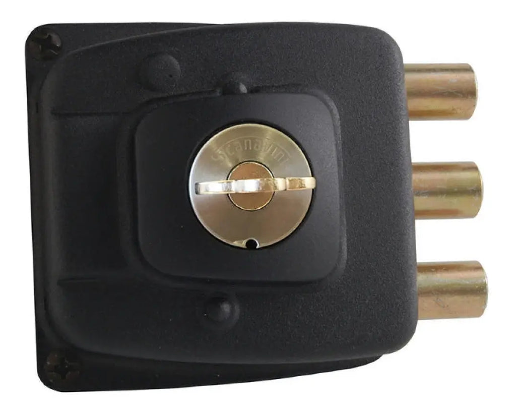 CERRADURA SOBREPONER DE SEGURIDAD 2070-CI.N SCANAVINI 30-50 MM