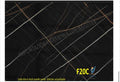 FULL TECH ELEGANCE F20C 1,20 X 2,40 MT NEGRO CON LÍNEAS CAFES