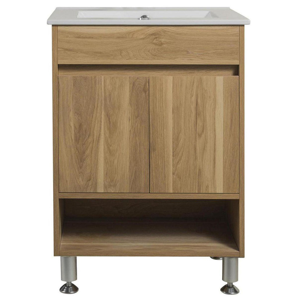 KIT MUEBLE VANITORIO 61X85X46 ROBLE CLARO SENSI