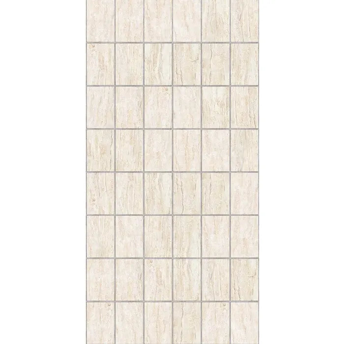 SIMPLÍSIMA CERÁMICA TRAVERTINO BEIGE CENEFA ROMA 6 MM x 1.2 x 2.4 MT