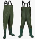 BOTA WADER MS CON PUNTA FIERRO VERDE N°42