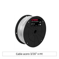 CABLE ACERO 3/16"