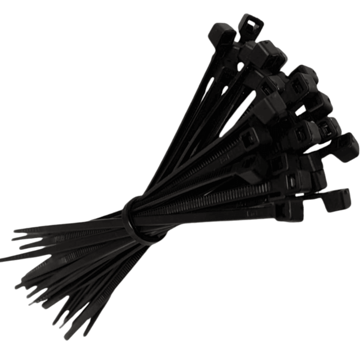 AMARRA PLASTICA 250 MM X 4,8 NEGRA SET 1
