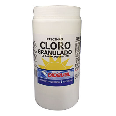 CLORO GRANULADO POTE 1 KG DIDEVAL
