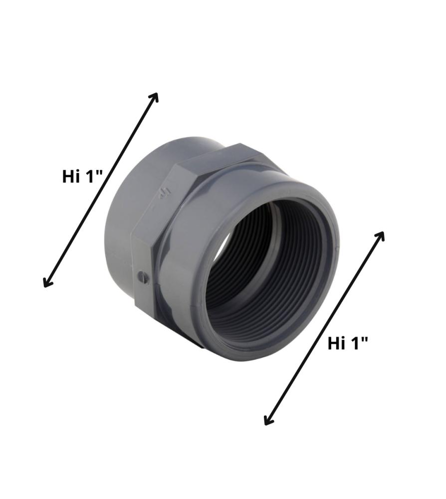 COPLA PVC HI/HI 1" HIDRAÚLICA