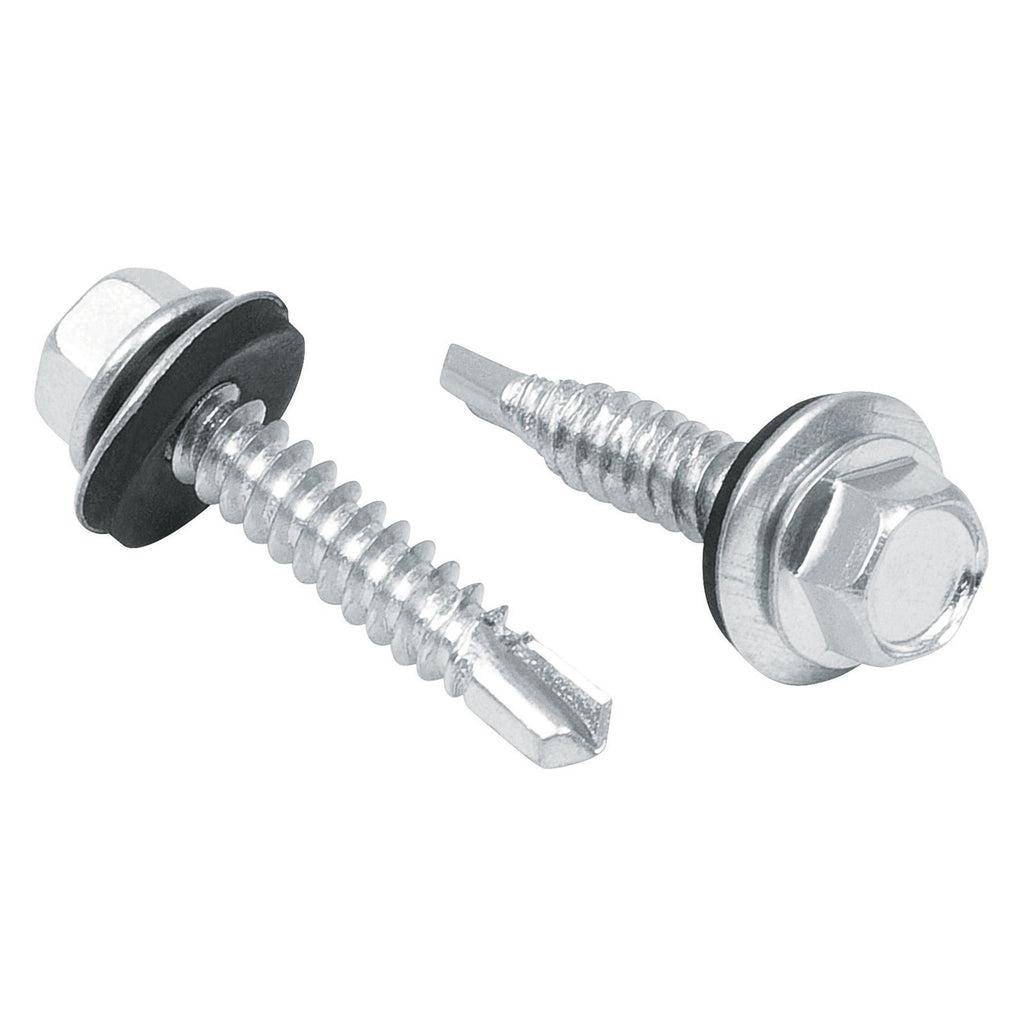 TORNILLO HEXAGONAL PUNTA BROCA 12-14 X 11/4" TITAN