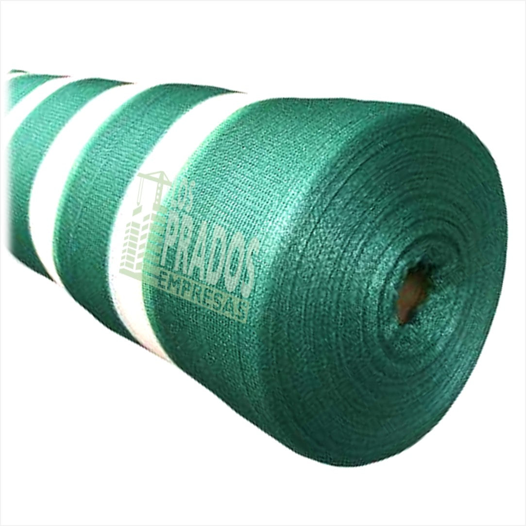MALLA RACHELL VERDE BLANCA 4,20X100 AL 80%