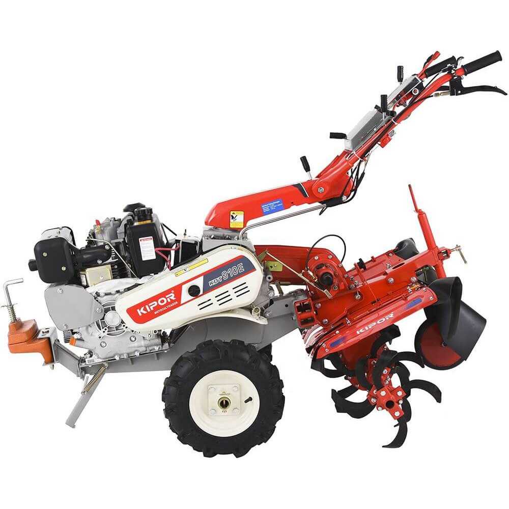 MOTOCULTIVADOR KIPOR DIÉSEL 10HP PARTIDA ELECTRICA KDT910E