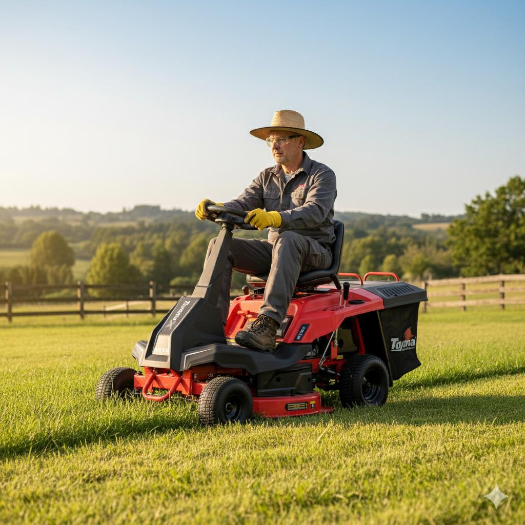 TRACTOR CORTACÉSPED 7,5 TOYAMA