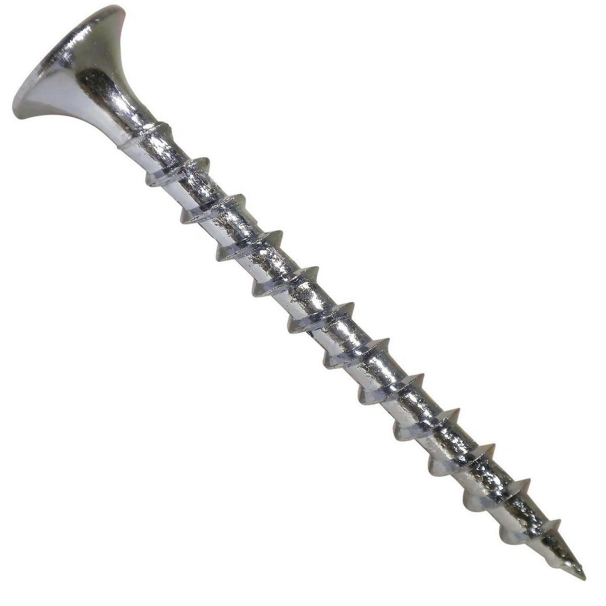TORNILLO CRS CROMADO 11/4"" PUNTA FINA TITAN