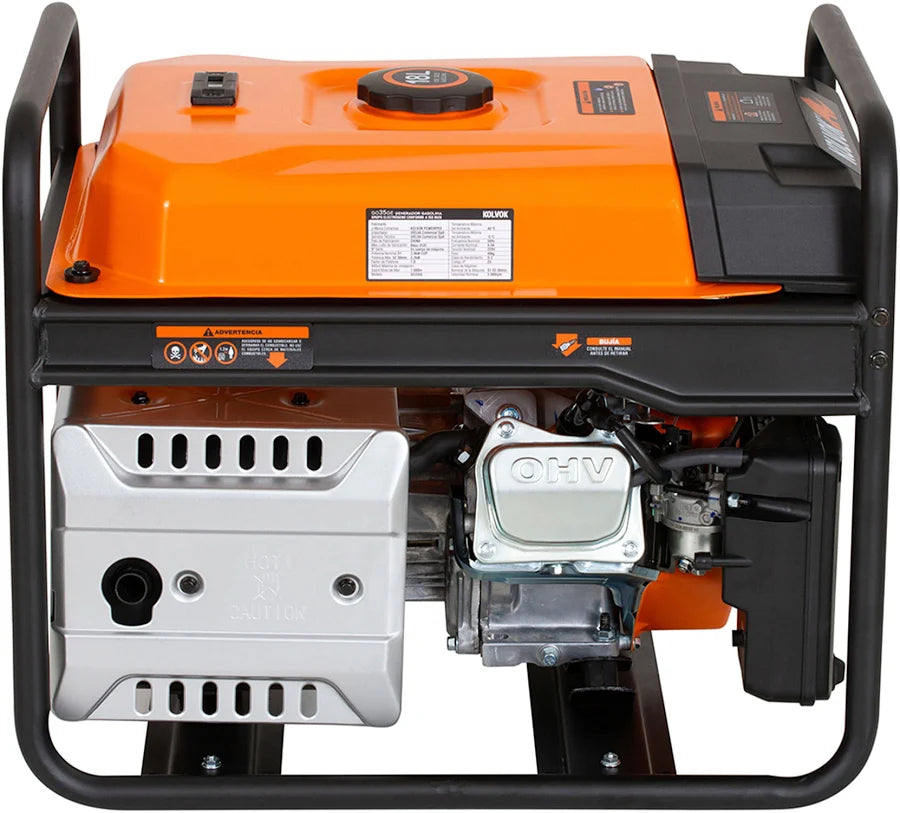 GENERADOR MONO GO35GE 3.5KVA GASOLINA KOLVOK