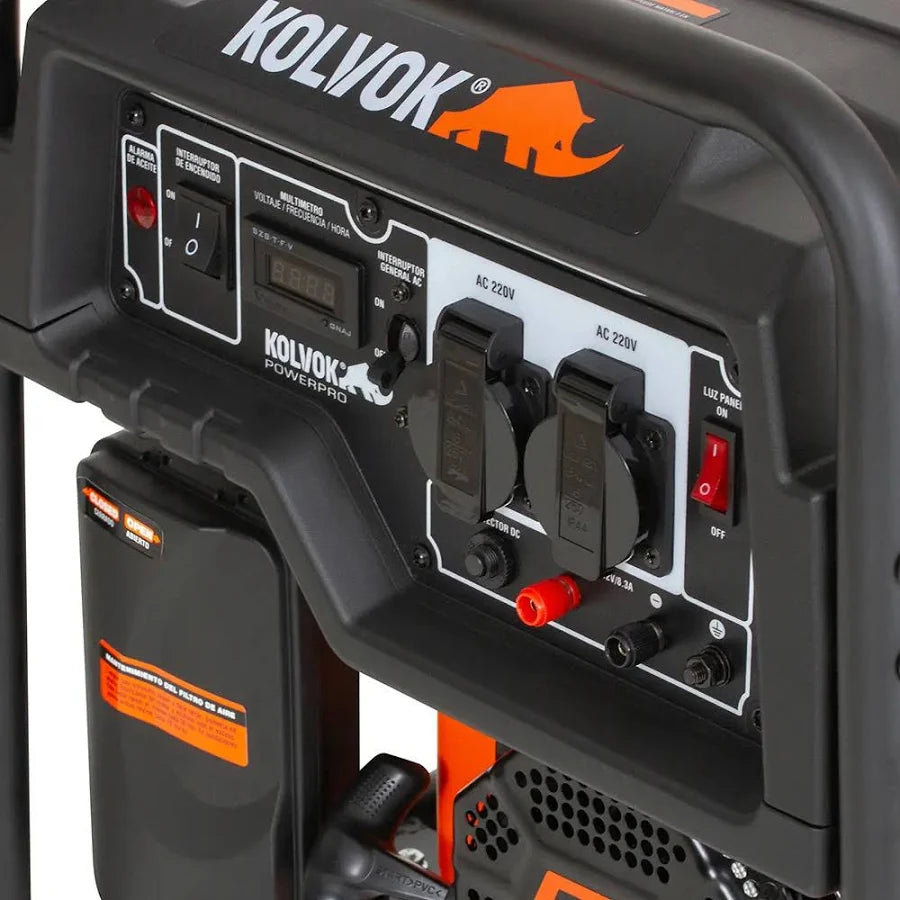 GENERADOR MONO GO35GE 3.5KVA GASOLINA KOLVOK