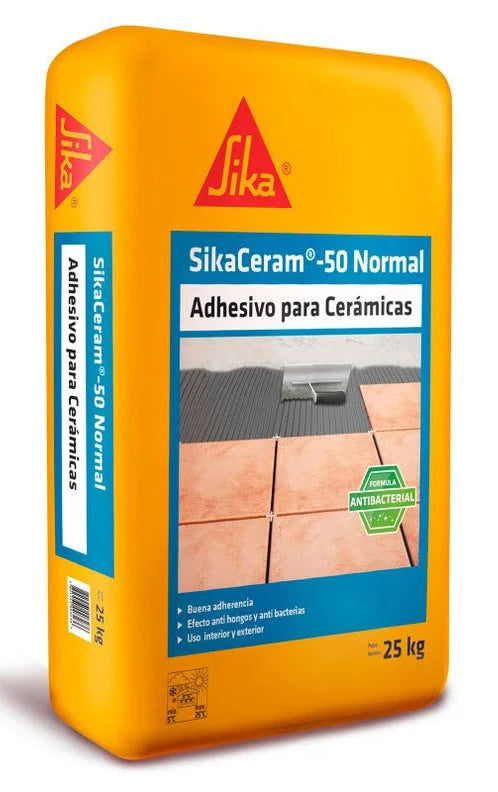SIKACERAM 50 ADHESIVO NORMAL CERÁMICAS 25 KG OFERTA