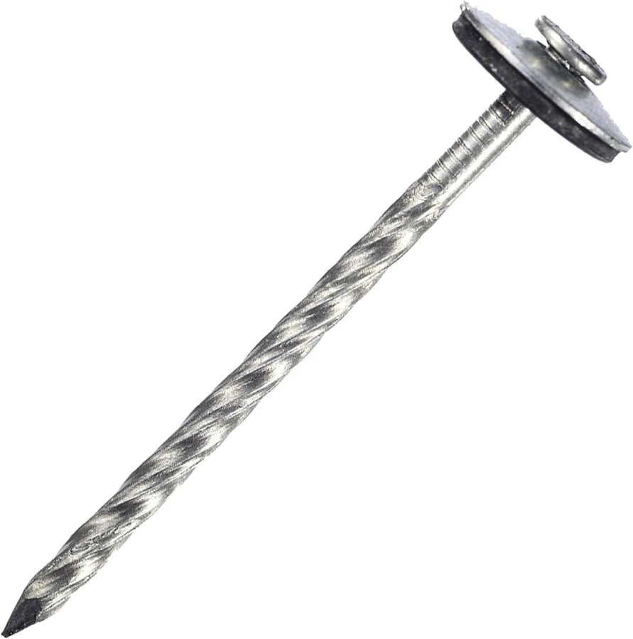 CLAVO DE TECHO HELICOIDAL 21/2" TITAN-FERROMAT BOLSA 100 UNIDADES