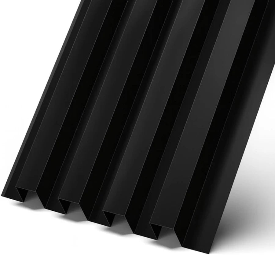 ZINC ALUM SUPER CUADRO FS NEGRO 0.4X415X2500