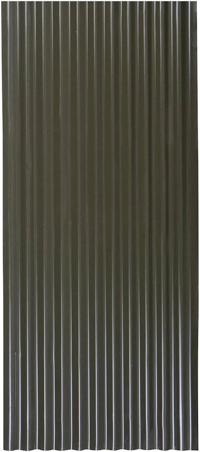 ZINC ALUM ACANALADO 0.762X3.66X0.40 MM NEGRO PREPINTADO
