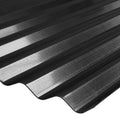 ZINC ALUM ACANALADO 0.762X3.66X0.40 MM NEGRO PREPINTADO