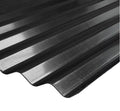 ZINC ALUM ACANALADO 0.762X2.5X0.35 MM NEGRO PREPINTADO
