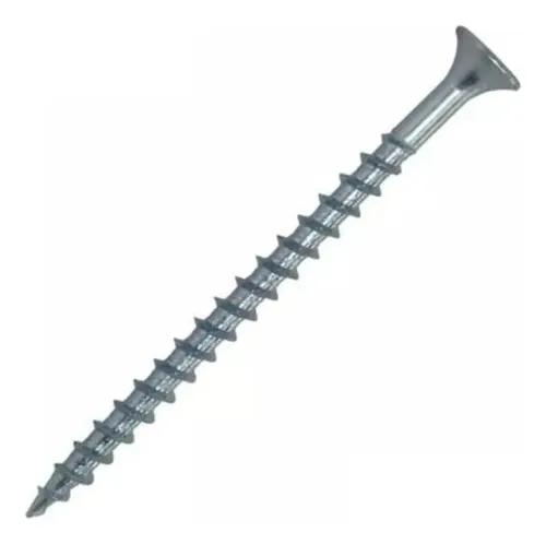 TORNILLO CRS CROMADO 8X2,5" PUNTA FINA FERREMAQ 100UN