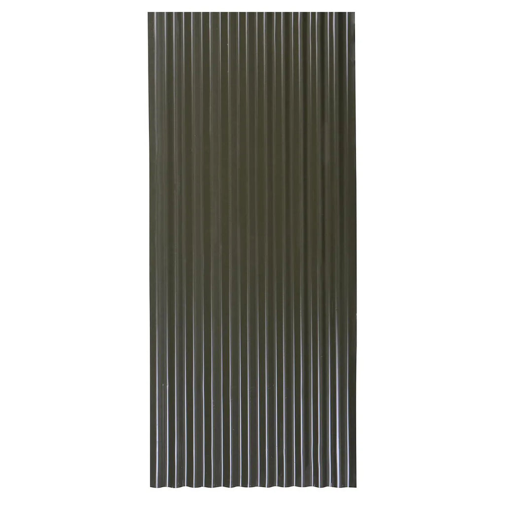 ZINC ALUM ACANALADO 0,762X3,66X0.35 MM NEGRO PREPINTADO