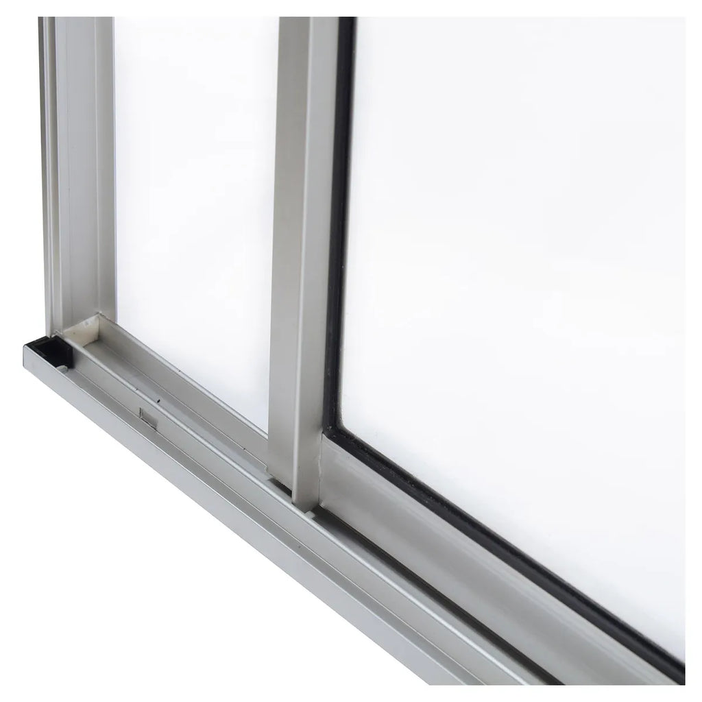 VENTANA ALUMINIO MATE 100 X 100 CM