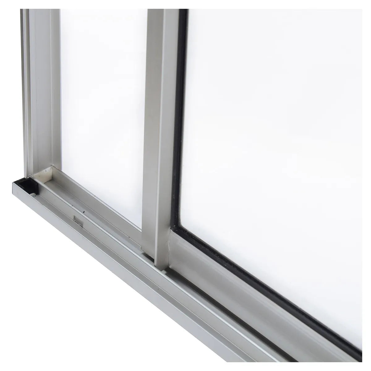VENTANA ALUMINIO MATE 100 X 100 CM