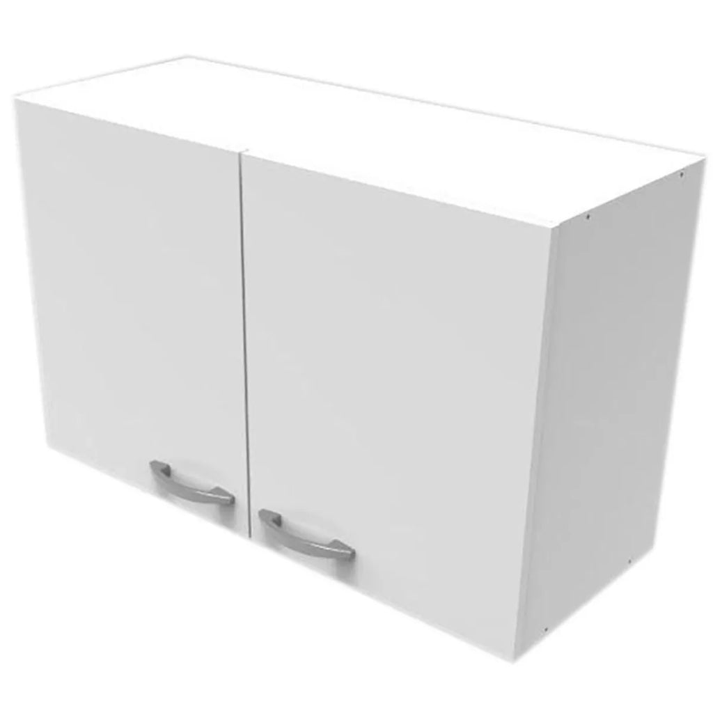 MUEBLE MURAL 80 CM 2 PUERTAS MELAMINA BLANCO