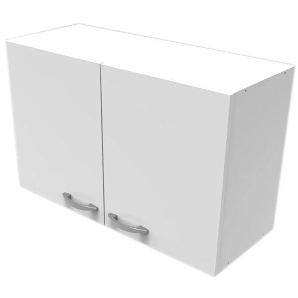 MUEBLE MURAL 80 CM 2 PUERTAS MELAMINA BLANCO