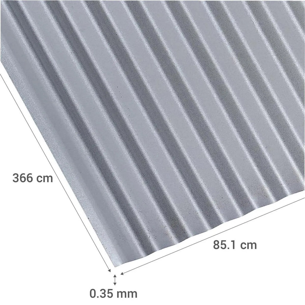 ZINC ALUM ACANALADO  0,762x3.66x035MM
