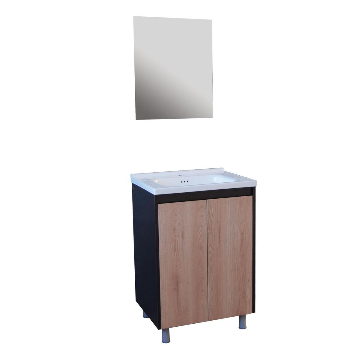 MUEBLE VANITORIO CAIRO CON ESPEJO 60X85X47 CM